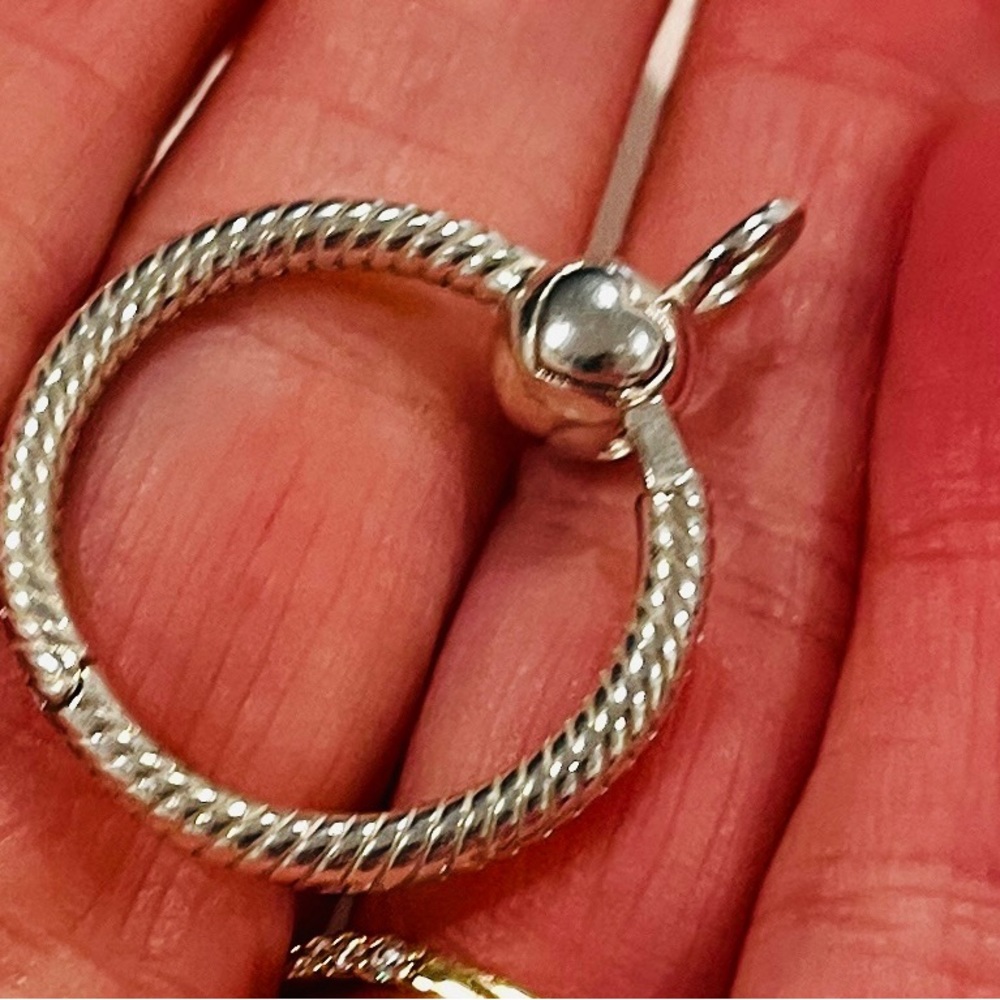 Pandora Elegant Silver O Pendant